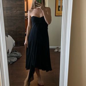 Strapless David’s bridal dress!